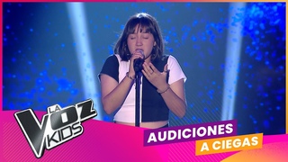Aldana Cardozo canta “En cambio no“ | Audiciones a ciegas | La Voz Kids Uruguay 2023