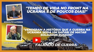 Expectativa de vida no Front da Ucrnia  de apenas alguns dias!