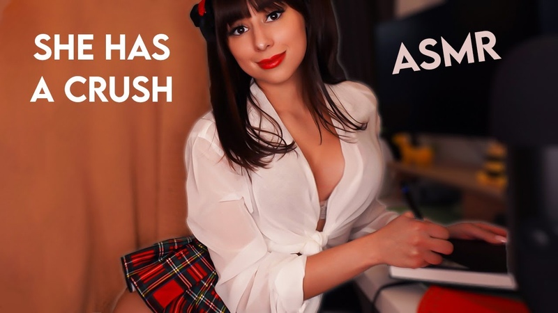 ASMR she has a CRUSH on You VDAY SPECIAL girlfriend in the back of the class