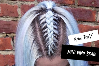 How To//Mini Dino Braid | LoveFings