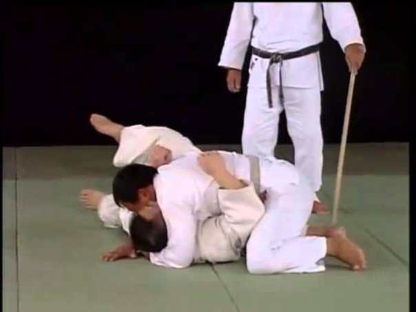 Hirata Sensei Kosen Judo half guard