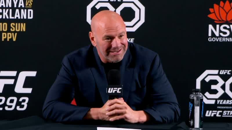 Dana White Post Fight Press Conference, UFC