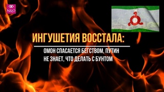 Ингушетия восстала: ОМОН спасается бегством, Путин не знает, что делать с бунтом