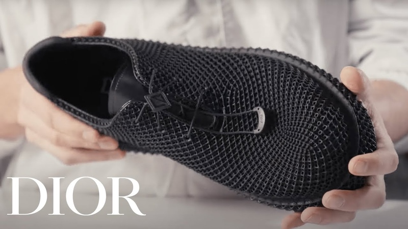 3 D printing Dior Men Winter 2023