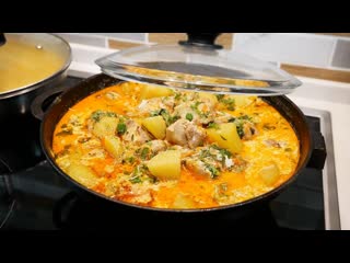 ИЗМЕНИЛА РЕЦЕПТ и получилось ОБЪЕДЕНИЕ. Мясо с картошкой в сметане, цыганка готовит.
