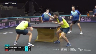 Falck/Karlsson vs Lam/Ho | MD QF | WTT Contender Doha 2024