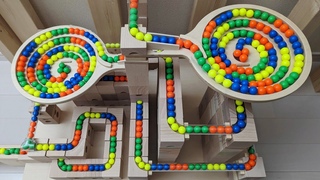 マーブルラン☆キュボロ＋ボーネルンド＋HABA＋透明パイプ＋小さな大工