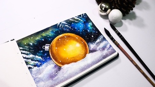 How To Draw Christmas Tree and Baubles Step By Step Tutorial For Beginners