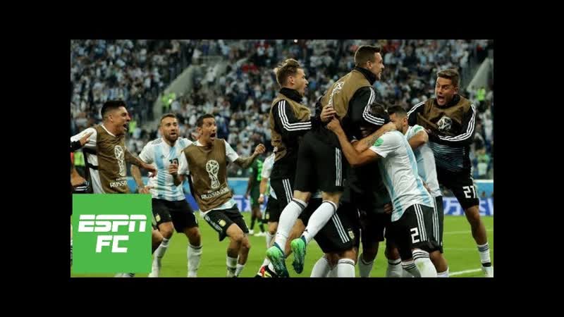 Argentina 2, Nigeria 1: Lionel Messi scores, Marcos Rojo saves teams 2018 World Cup run, ESPN