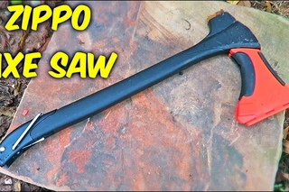 Testing Zippo Axe Saw