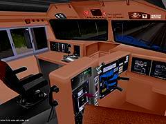 DES Night Interior SD70ACe BHP