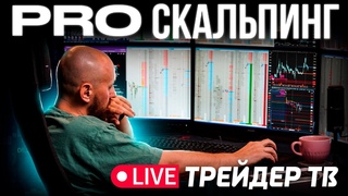 PRO скальпинг. Обзор рынка, торговые идеи, торговля в прямом эфире | Live Трейдер ТВ