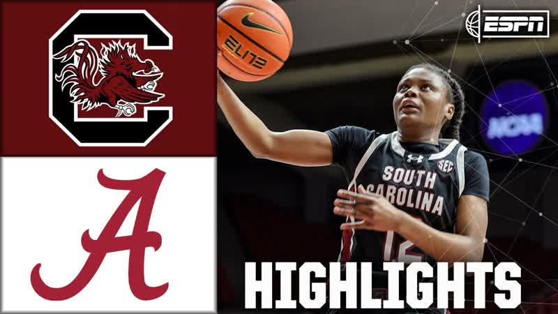 South Carolina Gamecocks vs. Alabama Crimson Tide, Full Game Highlights, ESPN College