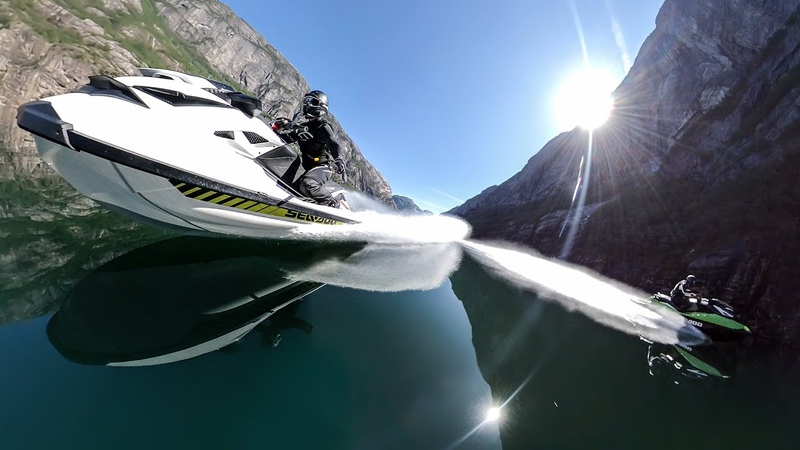 Zippin on Glassy Water, Jet skiing Heaven, Part