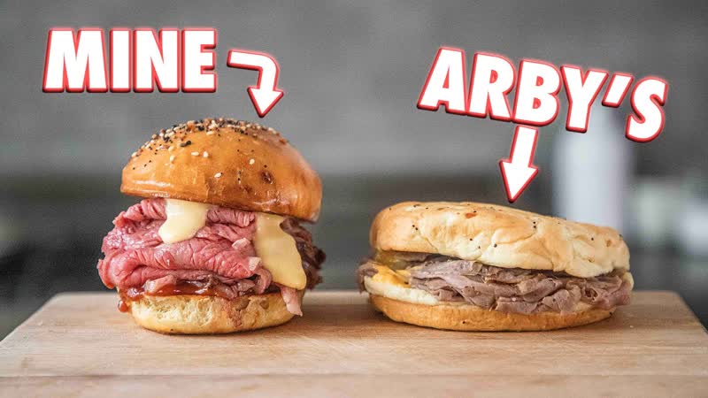 Making The Arbys Beef N Cheddar At Home, But