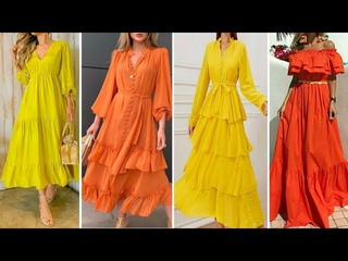 long frock design 2023 | georgette chiffon gown/frocks Designing | latest long frock designs 2023