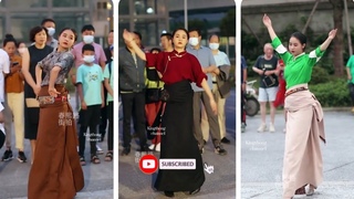การเต้นรำของสาวทิเบตสวยงาม Tibetan gracefully dance | 163 #สาวทิเ