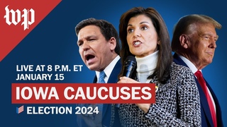 Trump sweeps Iowa 2024 GOP caucuses - 1/15 (FULL LIVE STREAM)