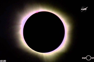 March 8 Solar Eclipse Totality