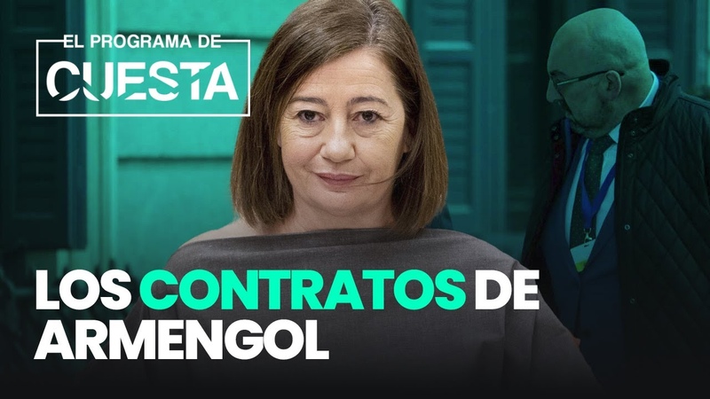 Armengol cazada: estos son sus dos contratos con