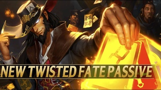 NEW TWISTED FATE PASSIVE EFFECT - League of Legends