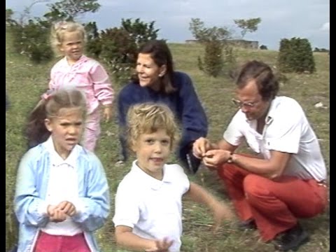 The Swedish Royal Family Kungafamiljen på Alvaret, Öland