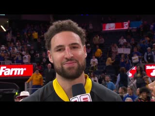 Klay Thompson was really upset about his missed free throws