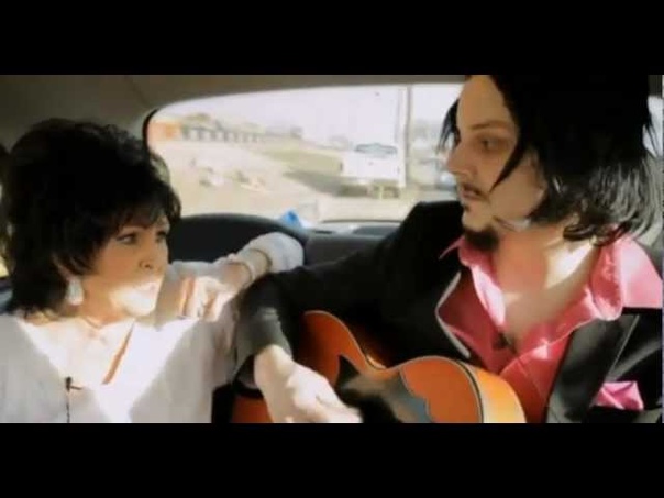 Jack White Wanda Jackson Acoustic Live at Black Cab