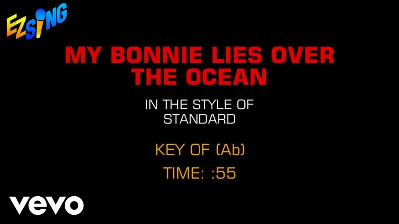 EZ Sing Childrenss Toddler Tunes My Bonnie Lies Over The Ocean ( Karaoke EZ