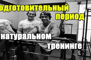 ПОДГОТОВИТЕЛЬНЫЙ ПЕРИОД в натуральном тренинге.