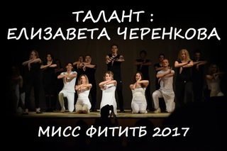 Мисс ФИТиТБ 2017. Талант Елизаветы Черенковой