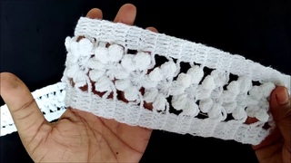 Beautiful Get Patti | Crochet Get Parda Border | How to make Woolen Crochet Lace