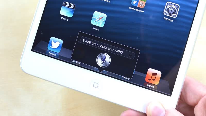 i Pad mini Siri