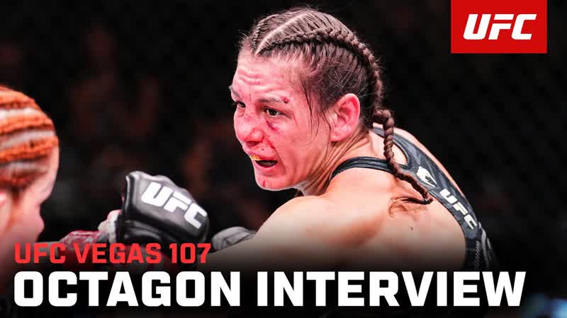 Alice Ardelean Octagon Interview, UFC Vegas