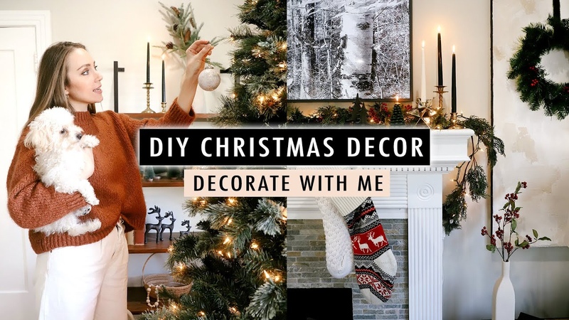 Christmas Decorate With Me + DIY Holiday Decor, XO, Ma