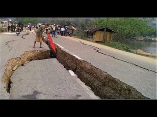 Gempa Skala Besar Tertangkap Kamera