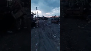 Курск! Разбитая колонна ВСУ!