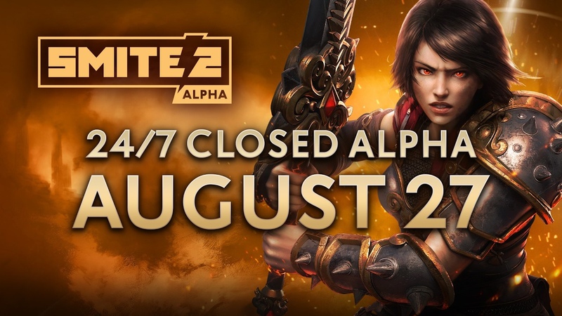 SMITE 2 24, 7 Closed Alpha Release