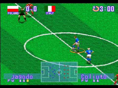 International Superstar Soccer Deluxe режим Short Tournament ( Sega Genesis) ( By Sting