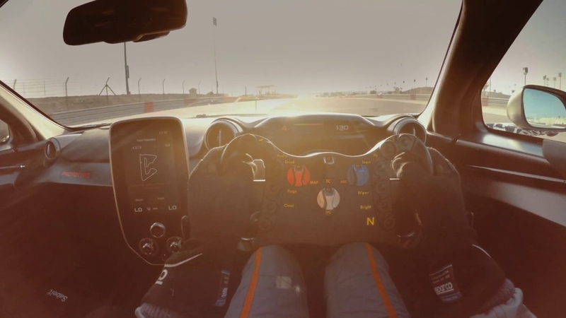 Mc Laren Senna GTR Testing Driver