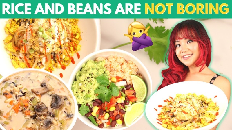 RICE BEANS Can Be Delicious. Heres How (3 Vegan Recipes Using Rice