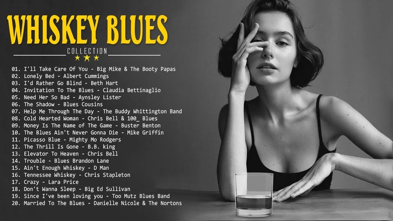 Relaxing Whiskey Blues Music, Best Of Slow Blues, Rock Ballads, Fantastic Electric Guitar