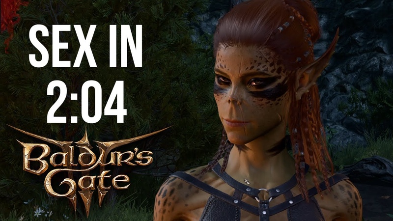 Speedrunning Getting Laid in Baldurs Gate 3 in 2 Minutes ( World