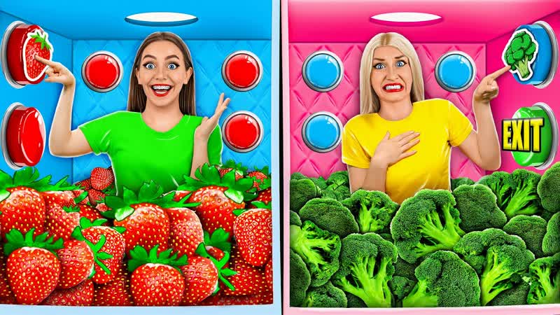 1000 загадочных кнопок и только одна тебя спасет Челлендж, 4