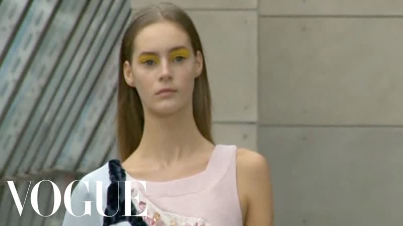 Michael Van Der Ham video Ready to Wear Spring 2011 Vogue Fashion Week Runway