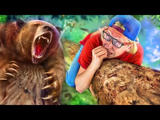 24 часа в лесу челлендж! Выживание в лесу