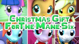 Christmas Gift For The Mane Six Hearth's Warming Day SFM Ponies
