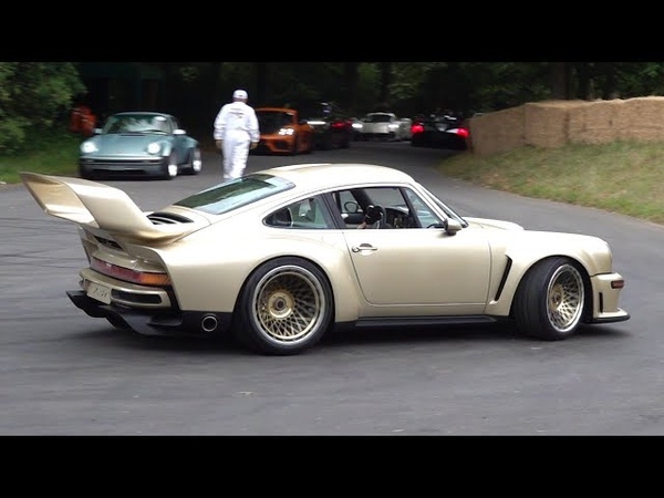 3. 0 Million Singer DLS Turbo 3. 8 liter flat six BRUTAL Engine Sounds, Accelerations Fly