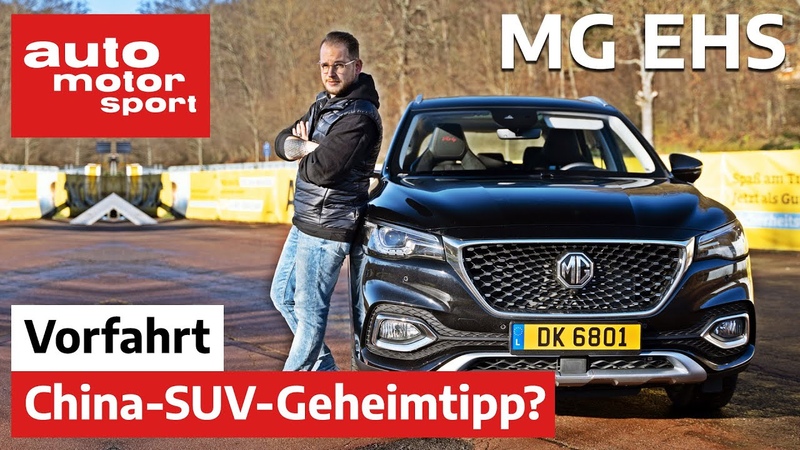 China SUV MG EHS: günstiger als ein VW Tiguan Fahrbericht, Review, auto motor und