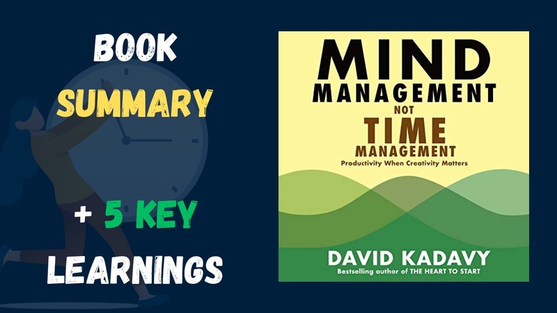 Mind Management Not Time Management by David Kadavy, Book